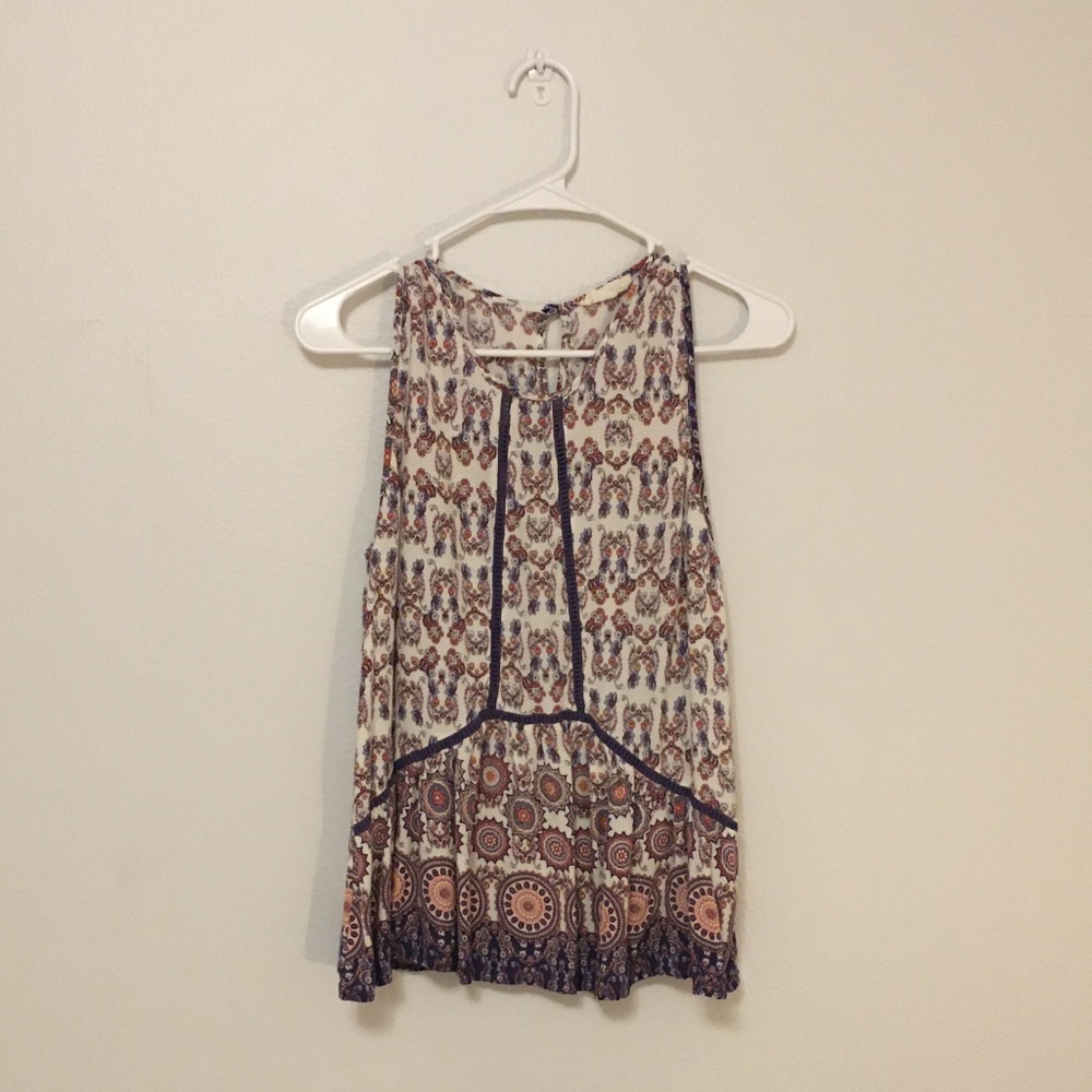 Boho Flowing Tank Top